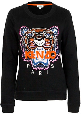 (W) KENZO SS21 黑色虎頭標誌設計長袖衛衣 F762SW7054XP-99 Buy (W) KENZO SS21 黑色虎頭標誌設計長袖衛衣 F762SW7054XP-99