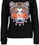 Cheap (W) KENZO SS21 黑色虎頭標誌設計長袖衛衣 F762SW7054XP-99
