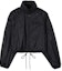 Buy (Women) KENZO SS21 Black Short Jacket with Stand Collar. FA52BL101566-99
