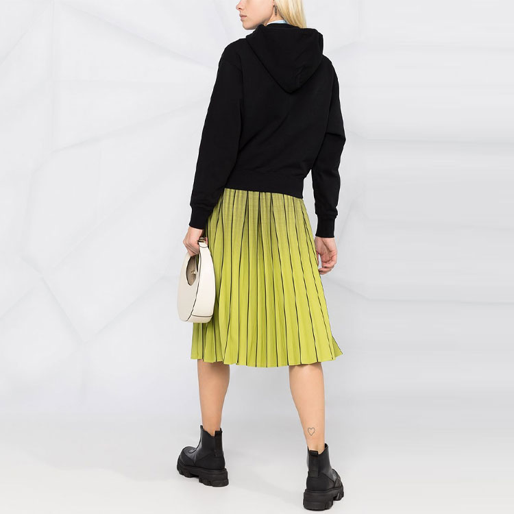 Details for (W) KENZO SS21 黑色虎頭刺繡長袖連帽衫。 FB52SW7824XG-99