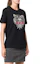 Sizing (Women) KENZO SS21 Black Tiger Embroidered Short Sleeve T-Shirt 2TS9124YE-99