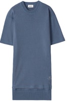 (Women) KENZO SS21 Dark Blue Embroidered Tiger Head Knit Short Sleeve Dress FB52RO5543AB-67 (Women) KENZO SS21 Dark Blue Embroidered Tiger Head Knit Short Sleeve Dress FB52RO5543AB-67