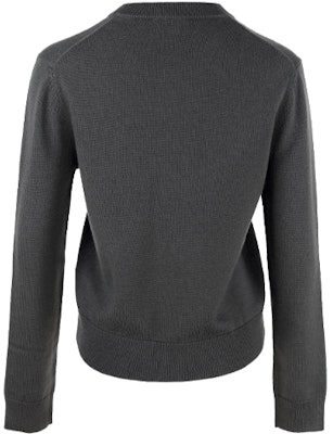 (W) KENZO SS21 그레이 루즈핏 로고 디자인 스웨터. FB62PU6393LA-97 Lookbook (W) KENZO SS21 그레이 루즈핏 로고 디자인 스웨터. FB62PU6393LA-97