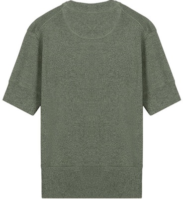 (W) ケンゾー SS21 ライトアーミーグリーン タイガーロゴ 半袖ニットセーター FB52PU5553AB-49 Lookbook (W) ケンゾー SS21 ライトアーミーグリーン タイガーロゴ 半袖ニットセーター FB52PU5553AB-49