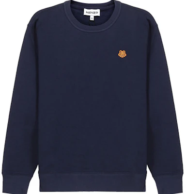 (W) 겐조 SS21 네이비 블루 타이거 자수 긴팔 스웻셔츠 FB52SW8204ML-76 Buy (W) 겐조 SS21 네이비 블루 타이거 자수 긴팔 스웻셔츠 FB52SW8204ML-76