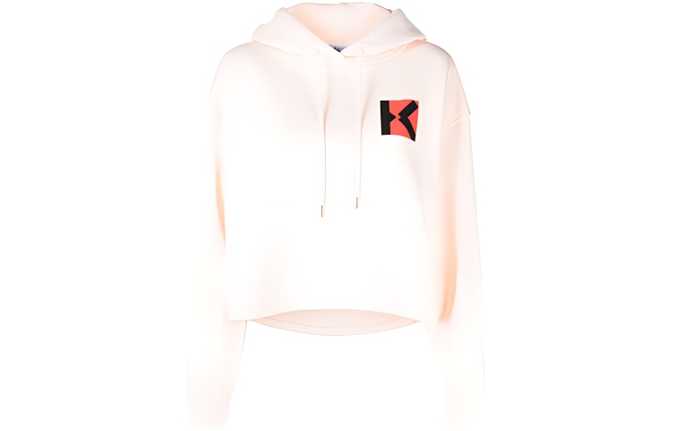 (Women) Kenzo SS21 Pink Sweatshirt with Logo Print FB52SW6264MS-09