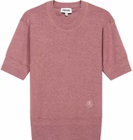 (Women) KENZO SS21 Pink Tiger Logo Slim Wool Sweater FB52PU5553AB-34 (Women) KENZO SS21 Pink Tiger Logo Slim Wool Sweater FB52PU5553AB-34