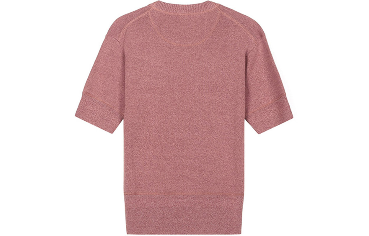 Lookbook (W) KENZO SS21 Baju Sejuk Slim Logo Harimau Pink Wool FB52PU5553AB-34