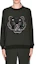 Order (W) KENZO SS21 Sweater Logo Harimau Hijau Tua F762TO0735AC-51