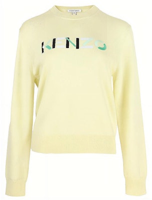 (W) KENZO SS21 Sweater Rajutan Wol Kuning Motif Hewan. 2PU6393LA-38 Buy (W) KENZO SS21 Sweater Rajutan Wol Kuning Motif Hewan. 2PU6393LA-38