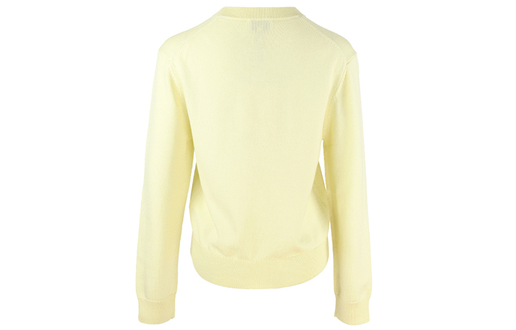 Lookbook (W) KENZO SS21 Sweater Rajutan Wol Kuning Motif Hewan. 2PU6393LA-38