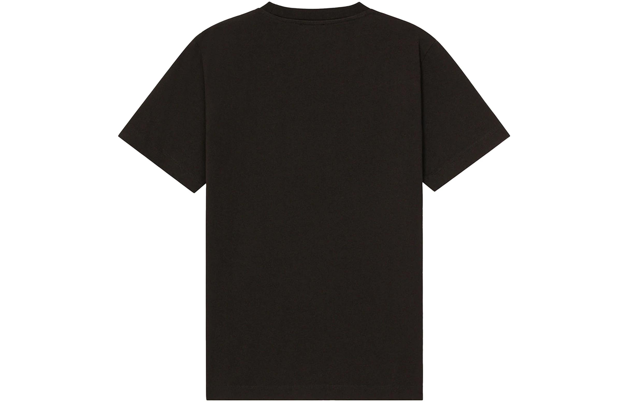 Lookbook (W) KENZO SS22 Camiseta Negra de Manga Corta con Logo Impreso. FC62TS0104SY-99