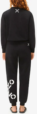 (W) KENZO SS22 블랙 로고 실버 폭스 크루넥 스웨트셔츠 긴팔 FC52SW8484MS-99 Shop (W) KENZO SS22 블랙 로고 실버 폭스 크루넥 스웨트셔츠 긴팔 FC52SW8484MS-99