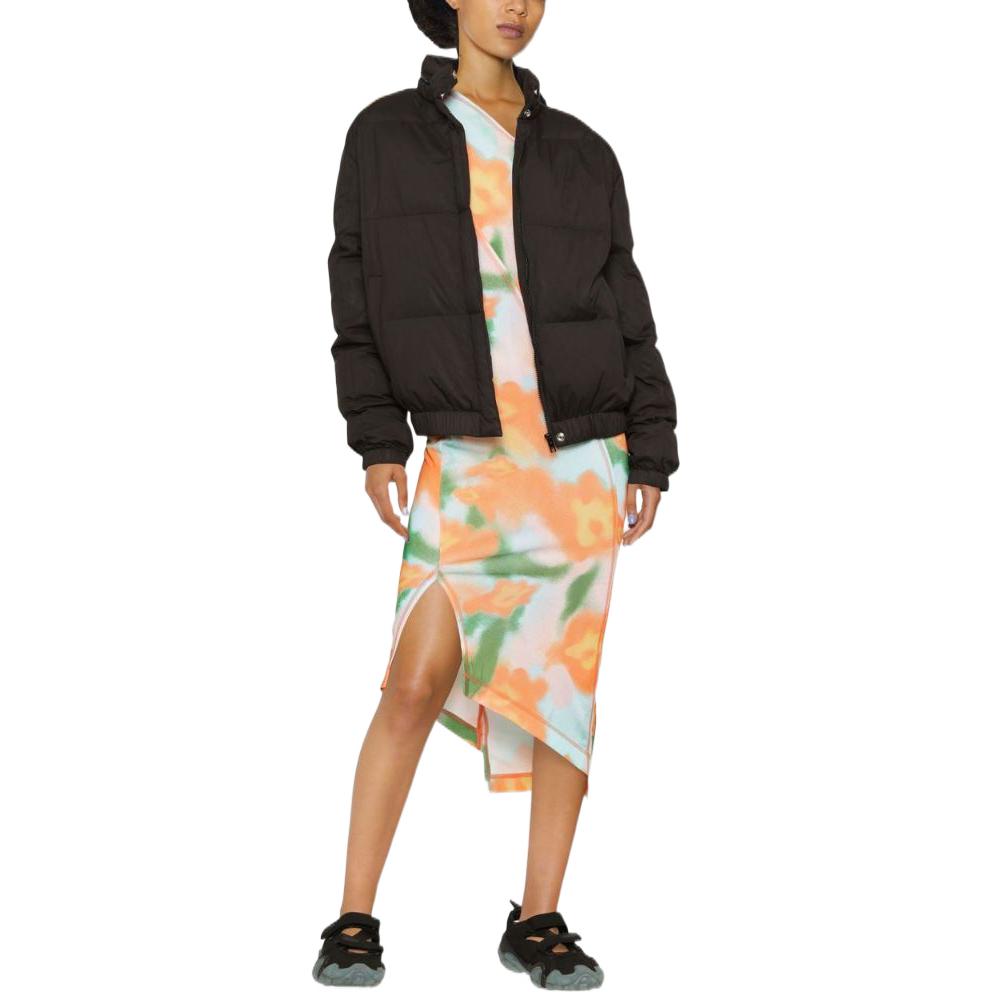 (Women) KENZO SS22  Black Solid Color Cotton Jacket with Stand-Up Collar. FC62OU1139NC-99J 圖 3