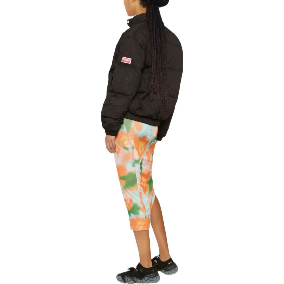 (Women) KENZO SS22  Black Solid Color Cotton Jacket with Stand-Up Collar. FC62OU1139NC-99J 圖 4