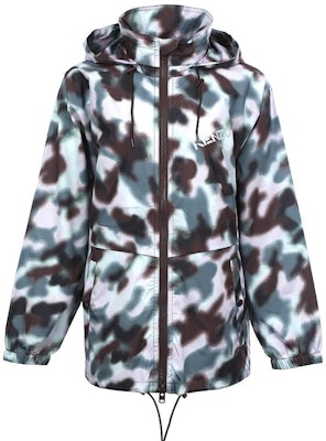 (Women) KENZO SS22 Blue Camo Zip-Off Hooded Jacket. FC52BL137564-23 Buy (Women) KENZO SS22 Blue Camo Zip-Off Hooded Jacket. FC52BL137564-23