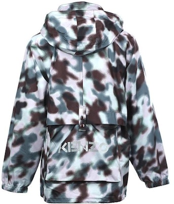 (Women) KENZO SS22 Blue Camo Zip-Off Hooded Jacket. FC52BL137564-23 Lookbook (Women) KENZO SS22 Blue Camo Zip-Off Hooded Jacket. FC52BL137564-23