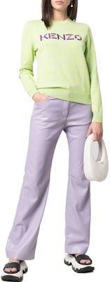 (W) KENZO SS22 綠色針織毛衣刺繡標誌長袖上衣 FC52PU6833LA-57 Lookbook (W) KENZO SS22 綠色針織毛衣刺繡標誌長袖上衣 FC52PU6833LA-57