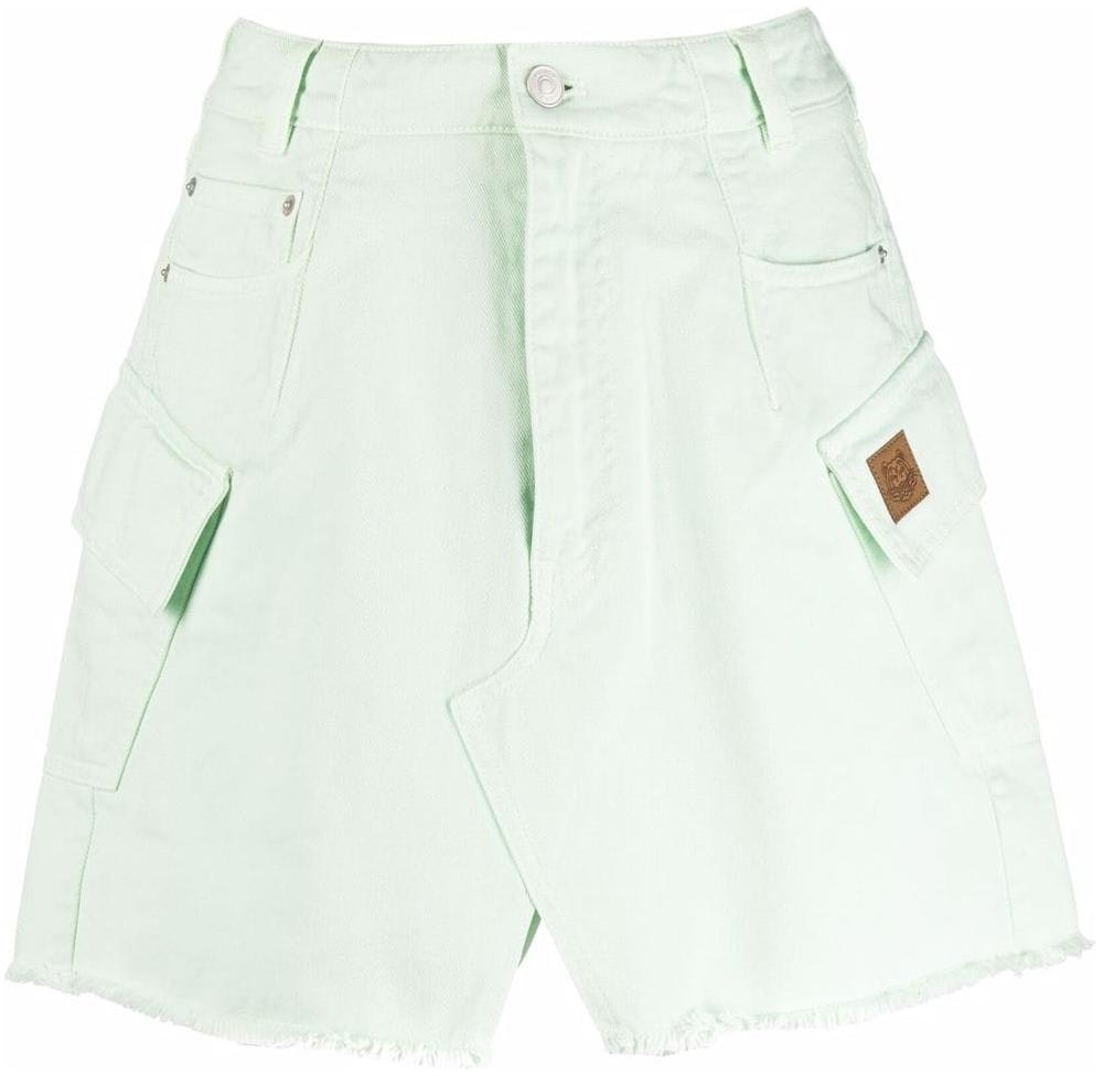 women-kenzo-ss-22-green-side-label-solid-color-short-skirt-fc-52-dj-2639-cy-47