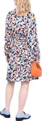 (W) KENZO SS22 Gaun Lengan Panjang Motif Abstrak Wanita Multicolor. FC52RO0709P4-71 Shop (W) KENZO SS22 Gaun Lengan Panjang Motif Abstrak Wanita Multicolor. FC52RO0709P4-71