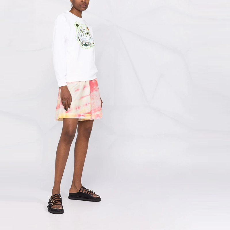 (Women) KENZO SS22 K-Tiger Crewneck Sweatshirt Women’s White Tiger Print. FC52SW8454MO-01B 圖 6