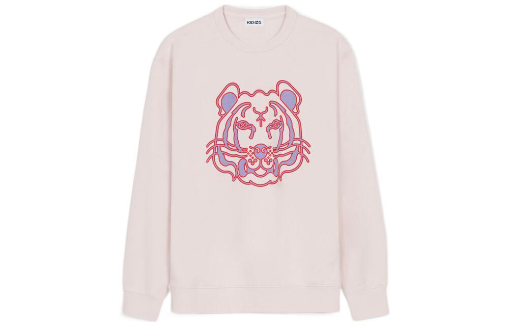 (Women) KENZO SS22 K-Tiger Pink Sweatshirt  Long-Sleeve Pullover Crewneck. FC52SW8464ML-33L 圖 2