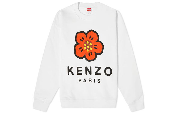 (Women) KENZO SS22 Nigo Boke Flower Crewneck Sweatshirt Women’s White. FC52SW011CMI-02 圖 2