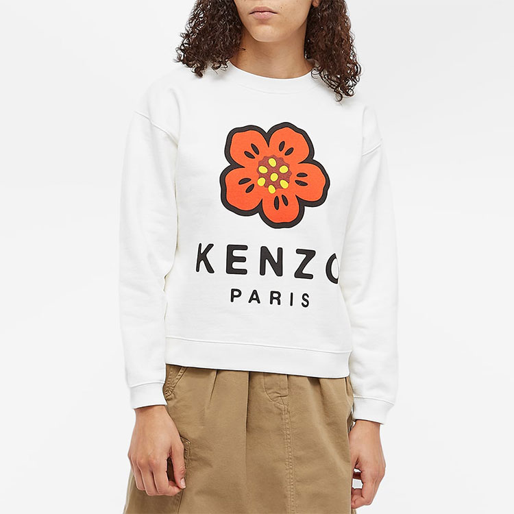 (Women) KENZO SS22 Nigo Boke Flower Crewneck Sweatshirt Women’s White. FC52SW011CMI-02 圖 5