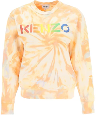 (W) Kenzo SS22 紮染標誌印花黃色圓領長袖毛衣 FC52SW8474ML3-5C Buy (W) Kenzo SS22 紮染標誌印花黃色圓領長袖毛衣 FC52SW8474ML3-5C