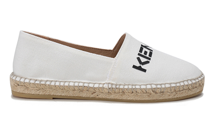 Order (W) Kenzo SS22 Wit ''Stoffen Hennep Geweven Visserssandaal'' FB62ES182F71-01