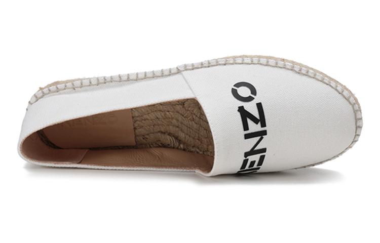 Purchase (W) Kenzo SS22 Wit ''Stoffen Hennep Geweven Visserssandaal'' FB62ES182F71-01