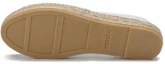 Details for (W) Kenzo SS22 Wit ''Stoffen Hennep Geweven Visserssandaal'' FB62ES182F71-01