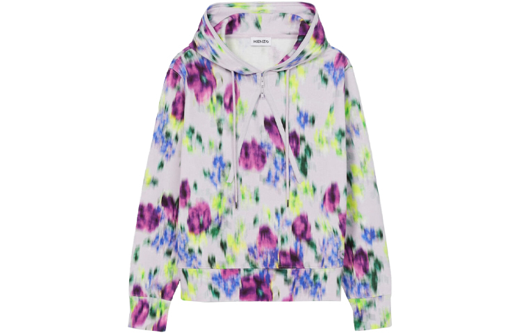 Order (W) Kenzo SS22 白色花卉印花连帽衫 FC52SW6544ML-66