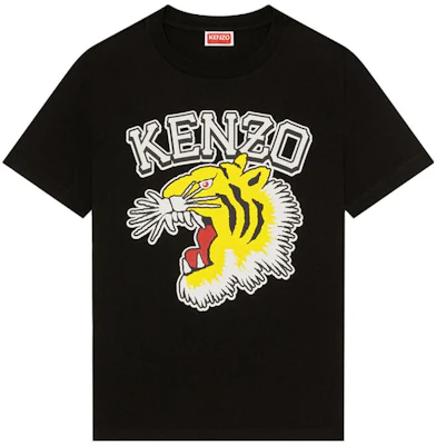 (Women) KENZO SS23 Black Logo Tiger Print Crewneck T-Shirt FD62TS0844SO-99J Buy (Women) KENZO SS23 Black Logo Tiger Print Crewneck T-Shirt FD62TS0844SO-99J
