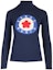 Order (Women) KENZO SS23 Blue Patterned High-Neck Long-Sleeve Sweater. FD62PU4193BA-77