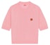 Buy (W) KENZO SS23 刺繡粉色針織圓領T恤 FD52PU3833LB-30