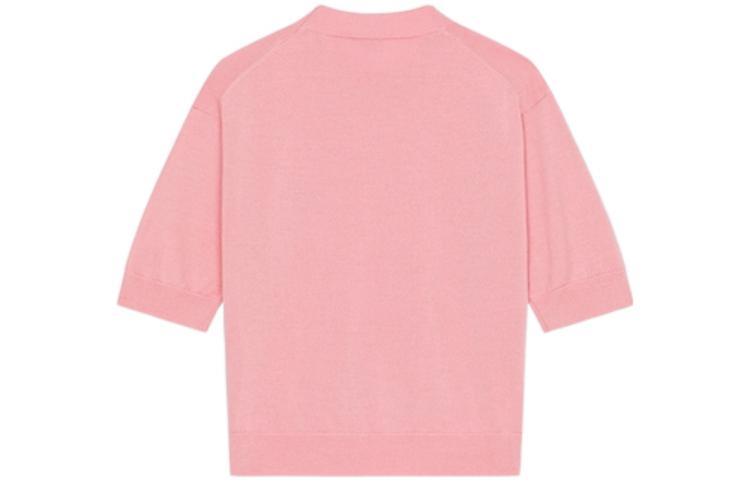 Lookbook (W) KENZO SS23 刺繡粉色針織圓領T恤 FD52PU3833LB-30