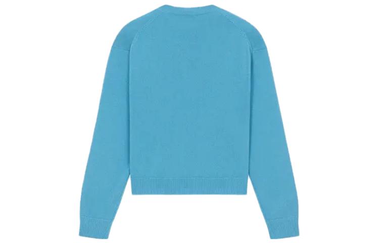 (Women) KENZO SS23  Floral Letter Print Blue Long-Sleeve Sweater. FD62PU4303LD-69 圖 3