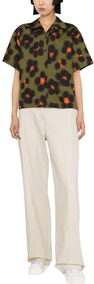 (W) KENZO SS23 Baju Cetakan Harimau Bintang Hijau. FD52CH0819A3-50 Lookbook (W) KENZO SS23 Baju Cetakan Harimau Bintang Hijau. FD52CH0819A3-50