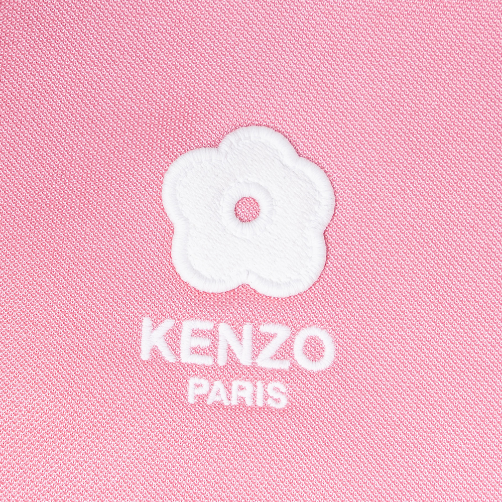 Cheap (Women) KENZO SS23  Pink Floral Embroidery Striped Zip-Up Jacket. FD52SW0284IE-30