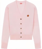 (Women) KENZO SS23 Pink V-Neck Knit Long Sleeve Sweater. FD52CA3833LB-34 (Women) KENZO SS23 Pink V-Neck Knit Long Sleeve Sweater. FD52CA3833LB-34