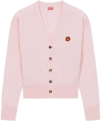 (W) ケンゾー SS23 ピンク Vネック ニット 長袖 セーター FD52CA3833LB-34 Order (W) ケンゾー SS23 ピンク Vネック ニット 長袖 セーター FD52CA3833LB-34