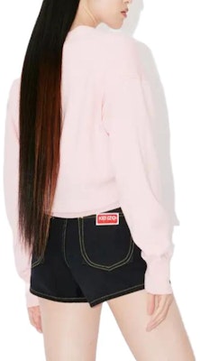 (W) ケンゾー SS23 ピンク Vネック ニット 長袖 セーター FD52CA3833LB-34 Details for (W) ケンゾー SS23 ピンク Vネック ニット 長袖 セーター FD52CA3833LB-34