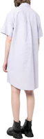 Shop (Women) KENZO SS23 Purple Short-Sleeve Polo Shirt Dress. FD52RO1229LO-66