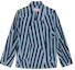 Lookbook (W) KENZO SS23 蓝色条纹长袖牛仔夹克. FD62DV2436R1-DM
