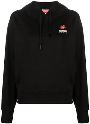 (W) KENZO SS23 Sudadera con Capucha Negra Boke Flower Diseño Floral. FD52SW0484MF-99 Order (W) KENZO SS23 Sudadera con Capucha Negra Boke Flower Diseño Floral. FD52SW0484MF-99