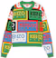 Order (Women) KENZO SS23 Colorblock Logo Print Knit Sweater Women Multicolor FD52PU3673CD-MU