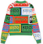Lookbook (Women) KENZO SS23 Colorblock Logo Print Knit Sweater Women Multicolor FD52PU3673CD-MU