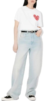 (Women) KENZO SS23 Mid-Waist Straight Leg Jeans Blue FD62DP2226B8-DS Shop (Women) KENZO SS23 Mid-Waist Straight Leg Jeans Blue FD62DP2226B8-DS