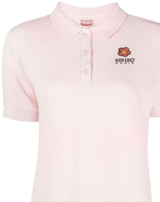 (W) KENZO SS23 女士粉色字母印花短袖翻领连衣裙 FC62RO7074PU-34 Details for (W) KENZO SS23 女士粉色字母印花短袖翻领连衣裙 FC62RO7074PU-34